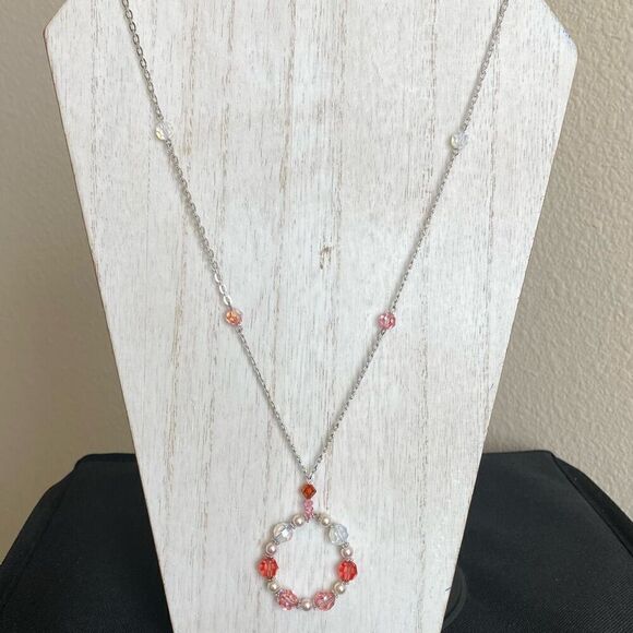 BX# $ 1/2 PRICE $pecial  925 Silver & Crystal Necklace - Picture 6 of 10